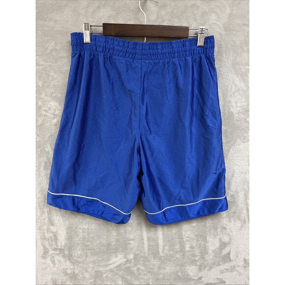 Nike Basketball Shorts Men’s S Bright Blue 9" Inseam Athletic Drawstring Waist - Picture 2 of 8
